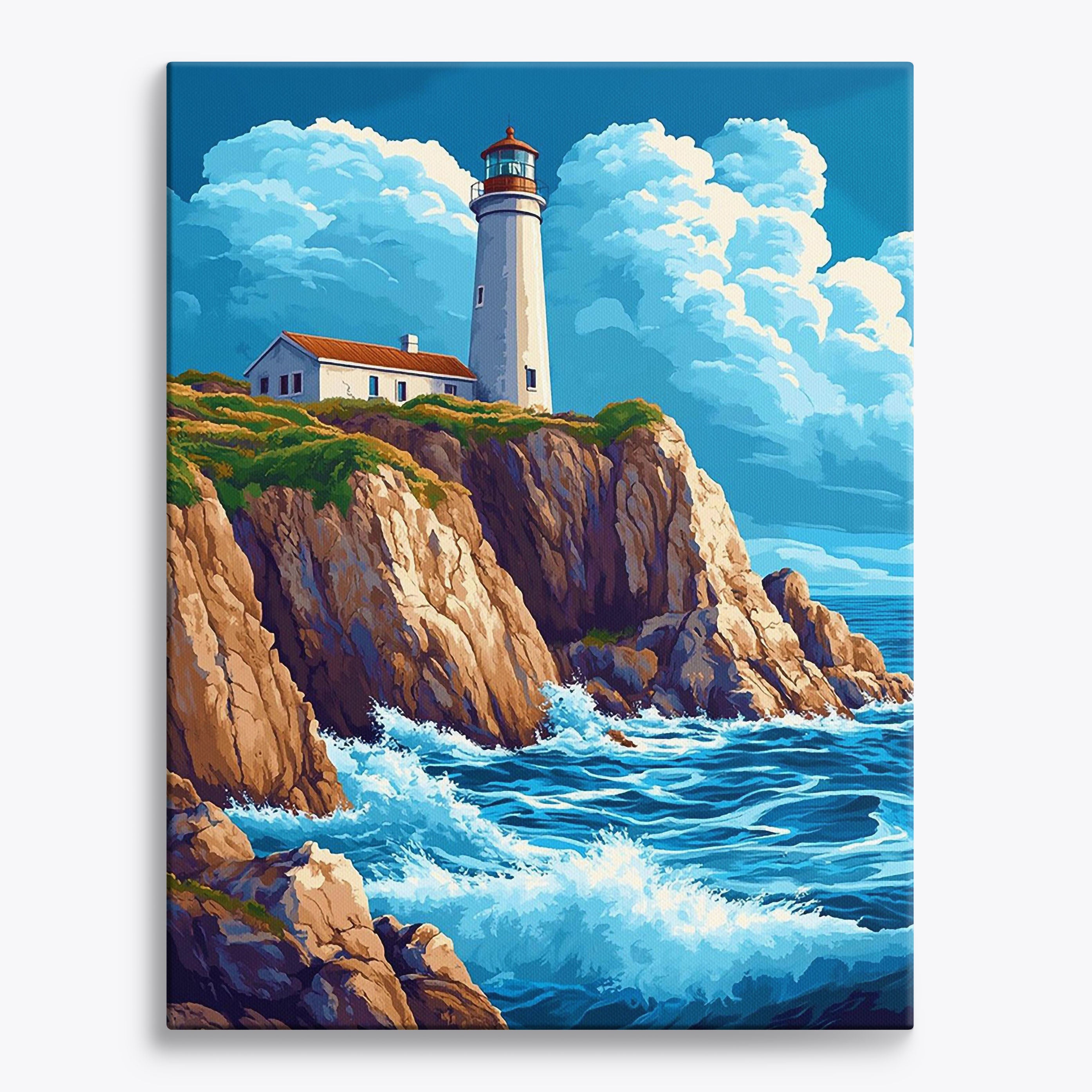 Beacon'S Edge No Frame / Regular (19.7"x15.75"/50x40cm) / 24 colors