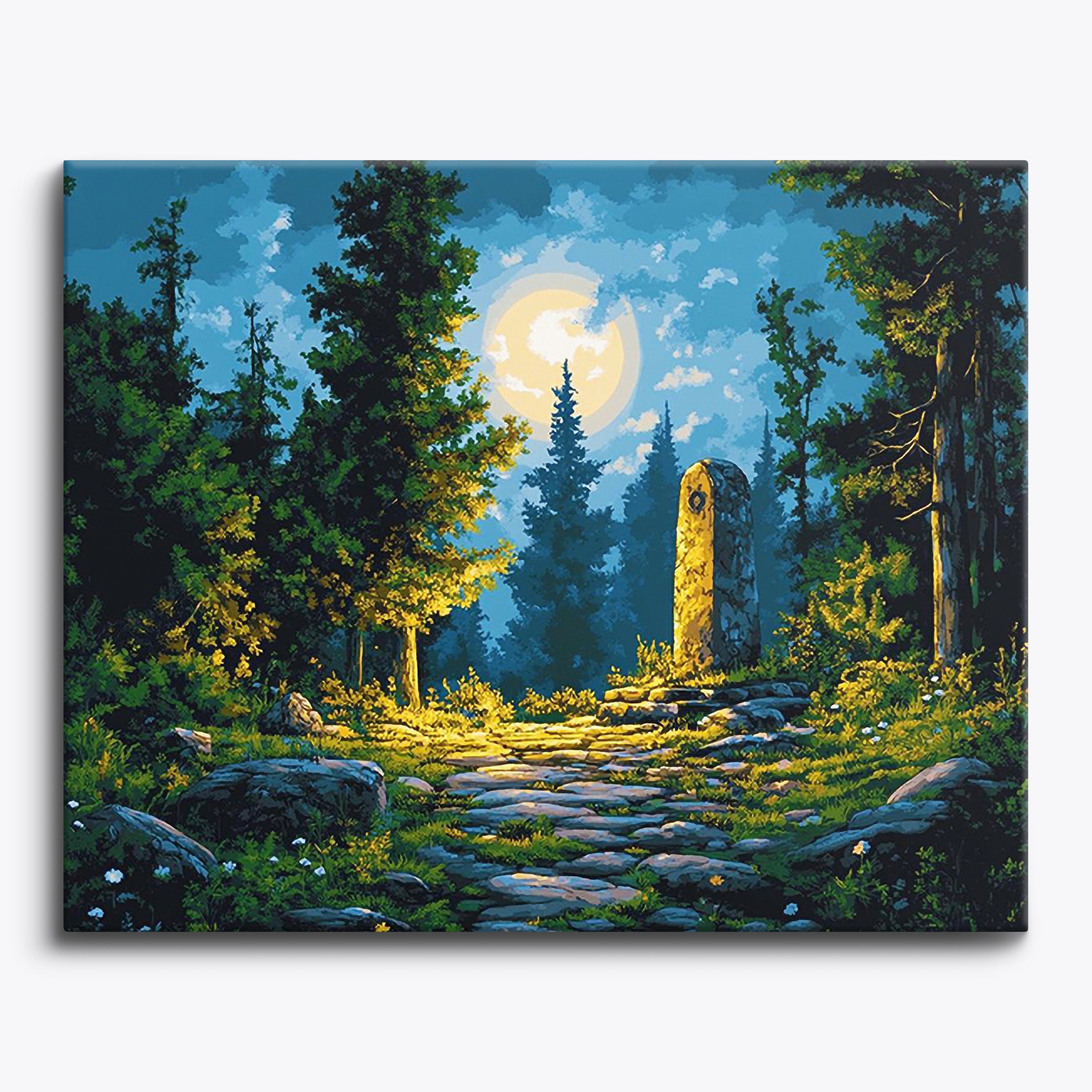 Moonlit Altar No Frame / Regular (15.75"x19.7"/40x50cm) / 24 colors