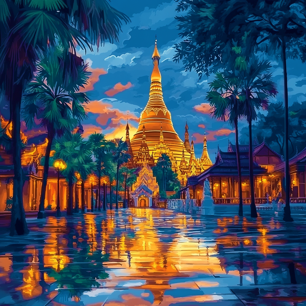 Myanmar Twilight