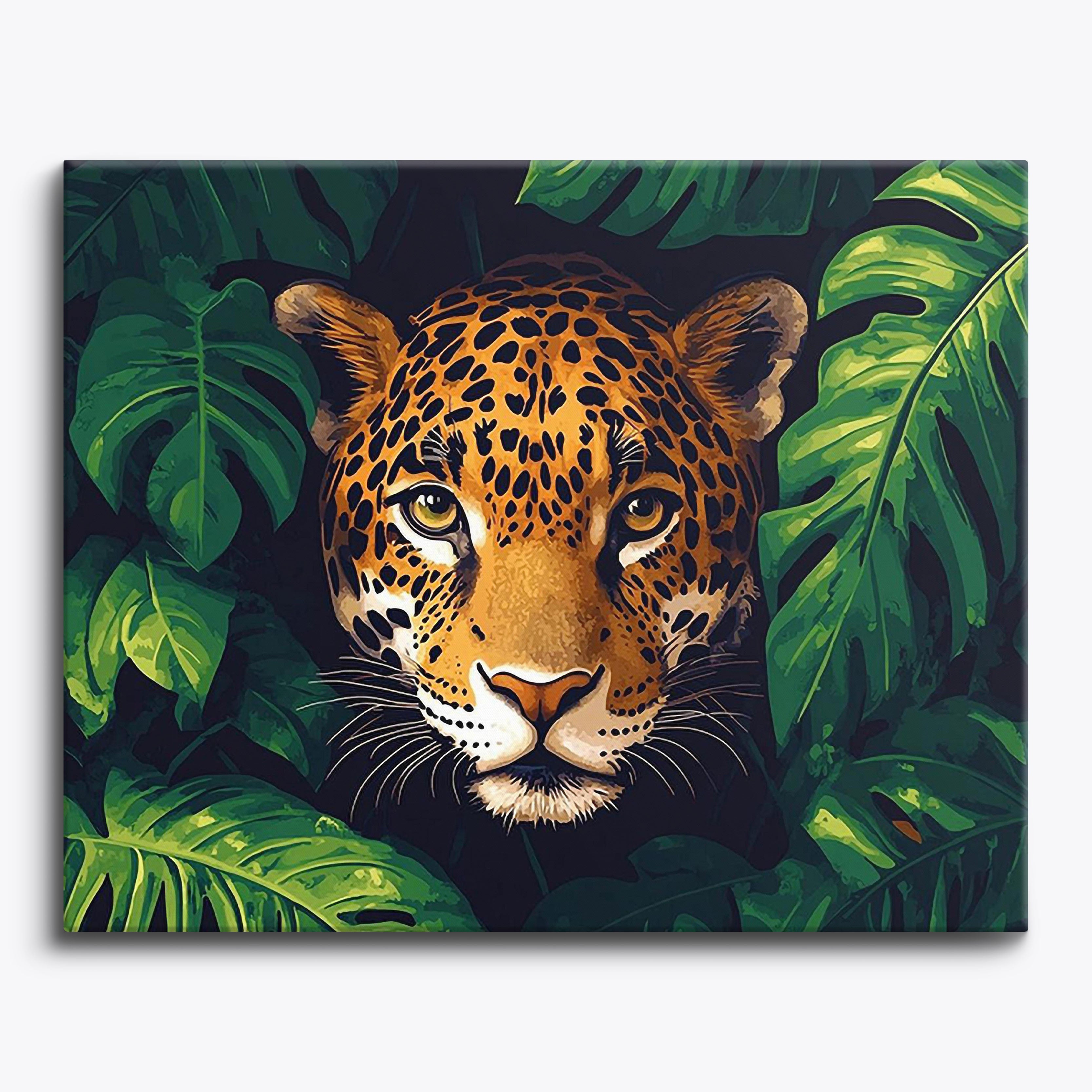 Stealthy Predator No Frame / Regular (15.75"x19.7"/40x50cm) / 24 colors