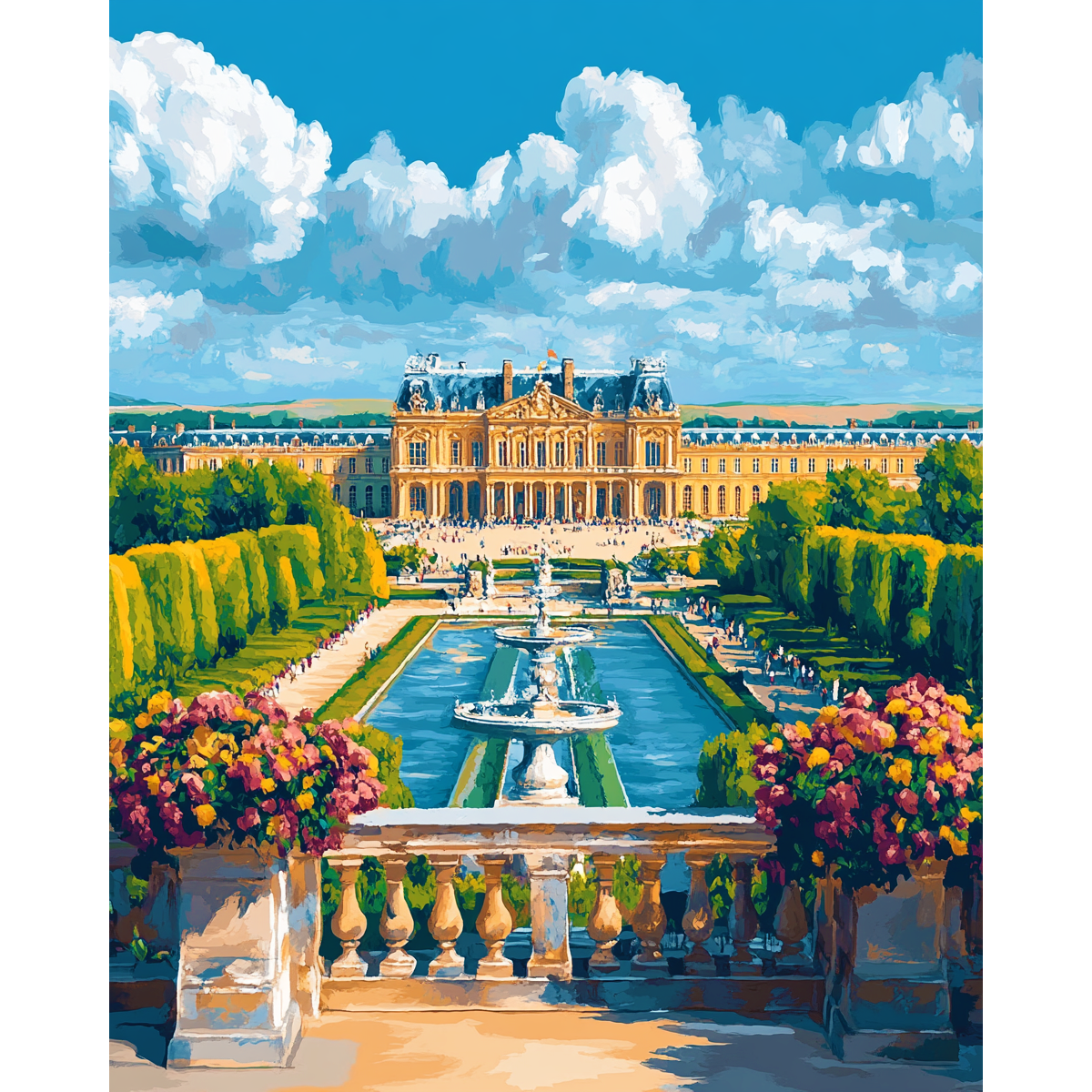 Versailles Blooms