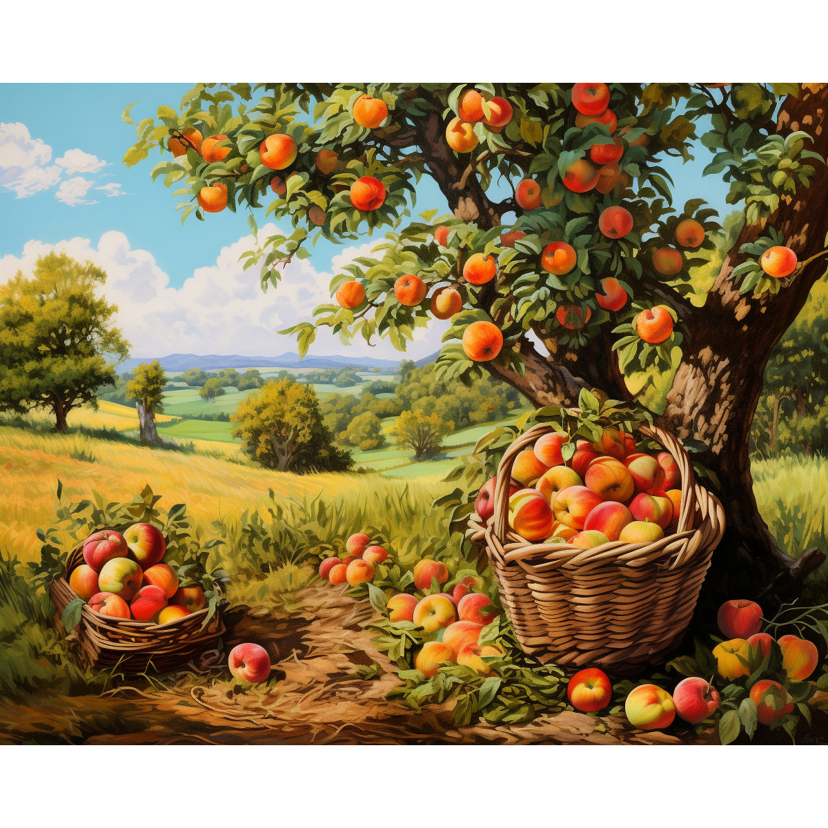 Huerto de manzanas
